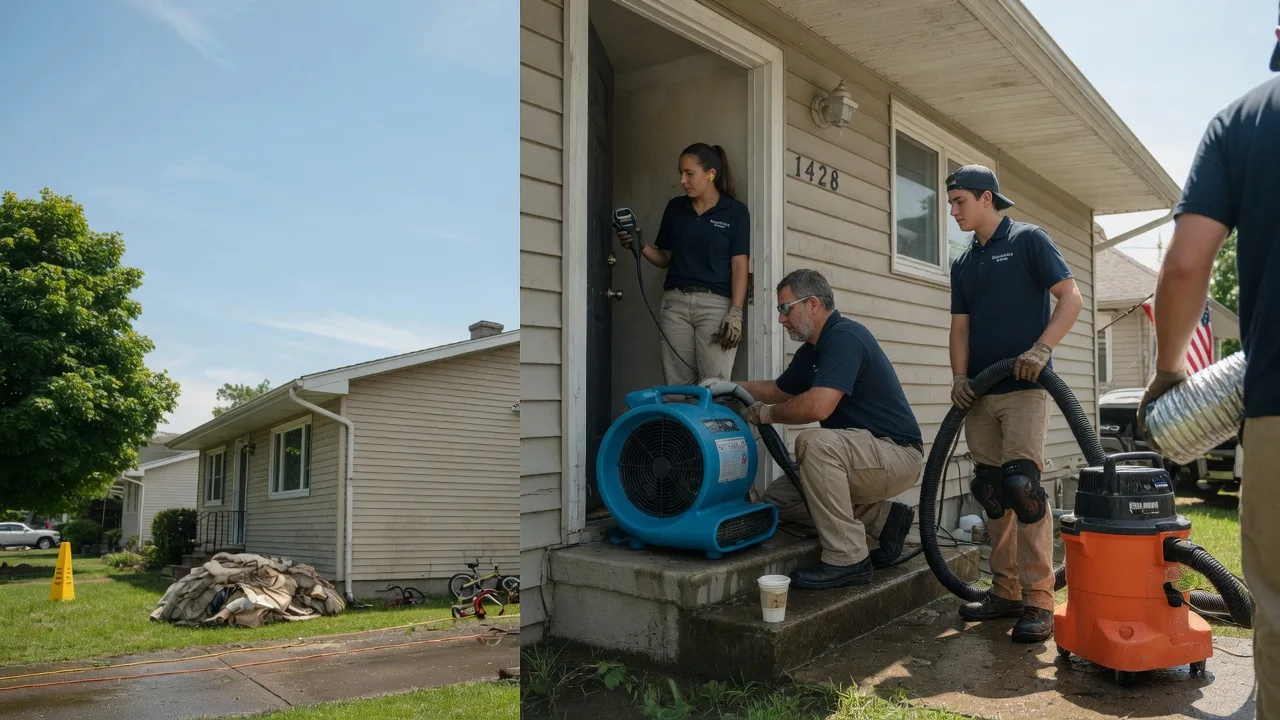Water Damage Restoration in Sandyville, WV near me